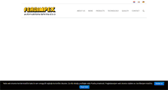 Desktop Screenshot of feroimpex.hr